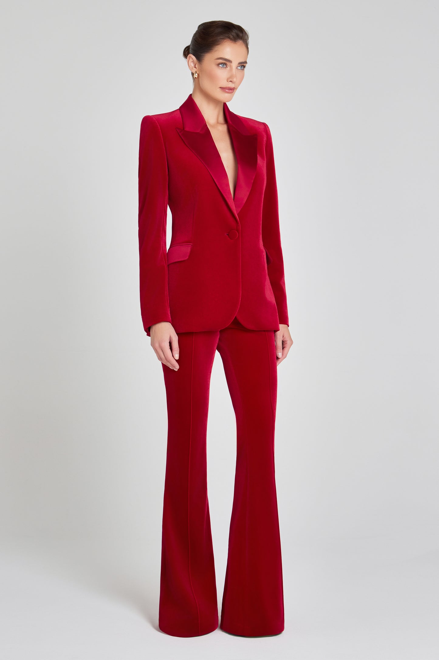 Beatrice Red Blazer