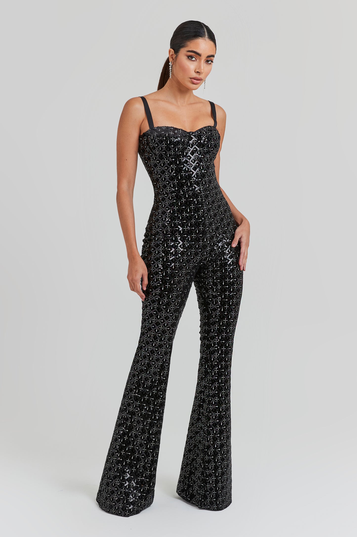 Hailey Black Jumpsuit