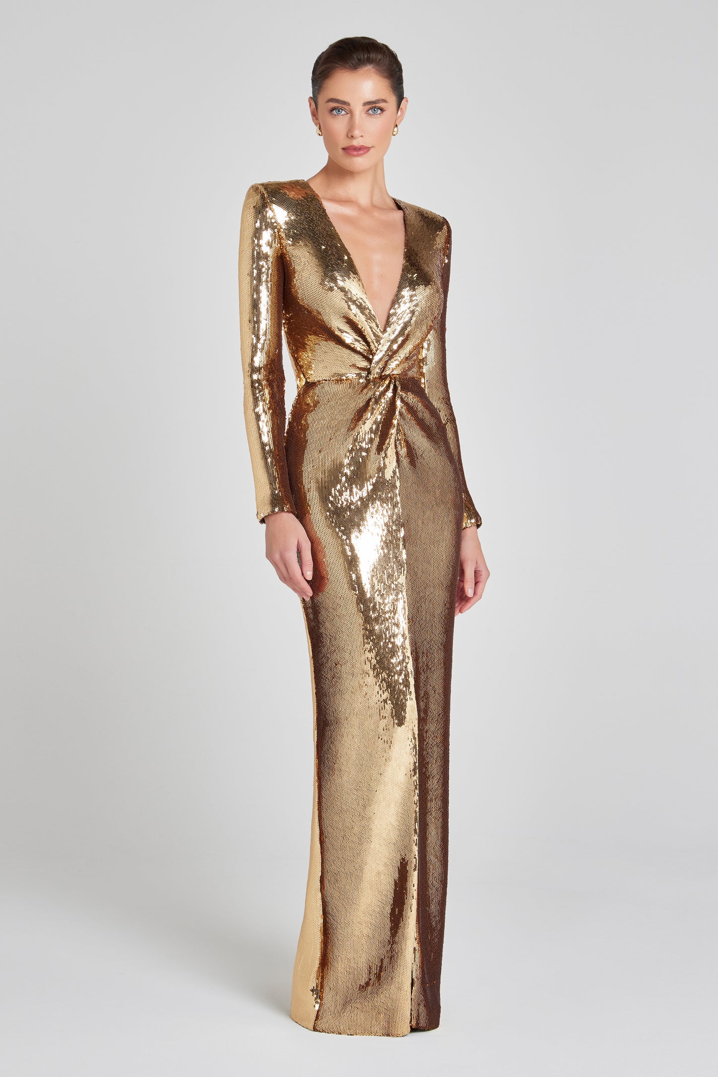 Jennifer Gold Dress