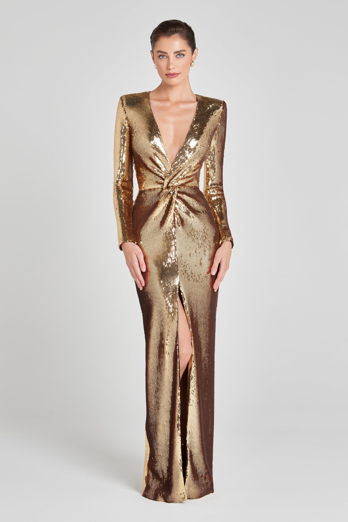 Jennifer Gold Dress