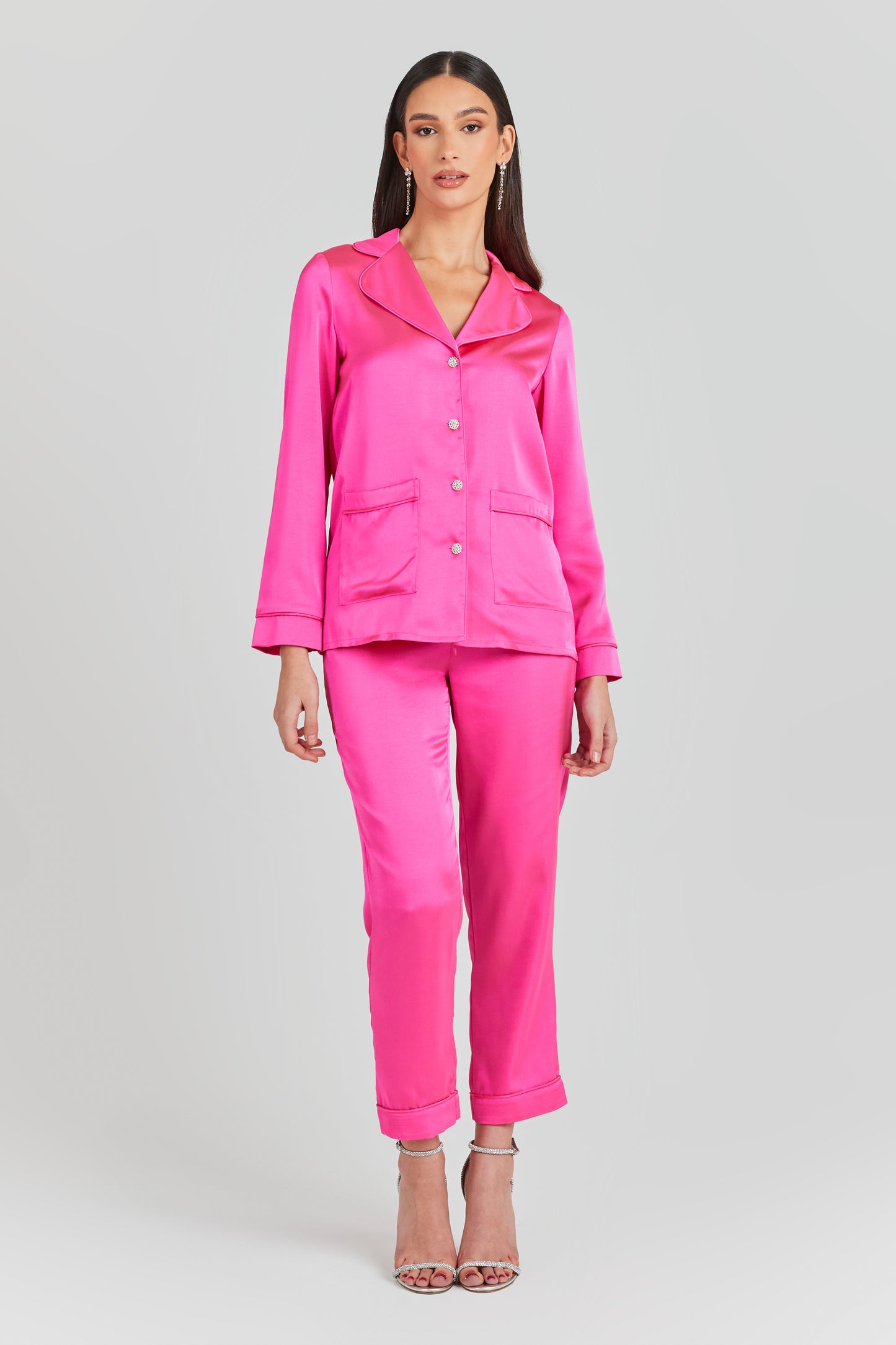 Kelsey Hot Pink Pyjamas