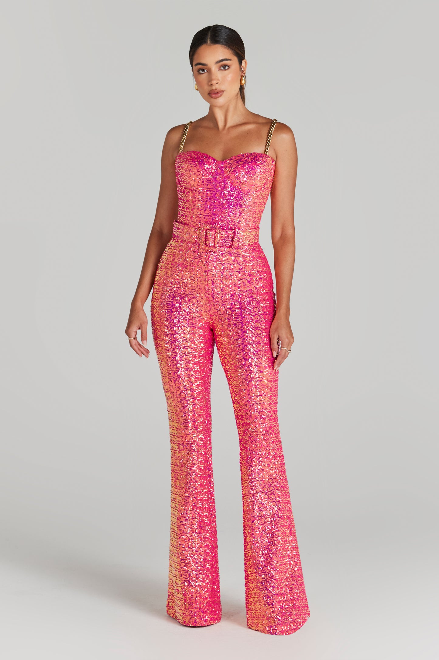 Lucinda Pink Jumpsuit