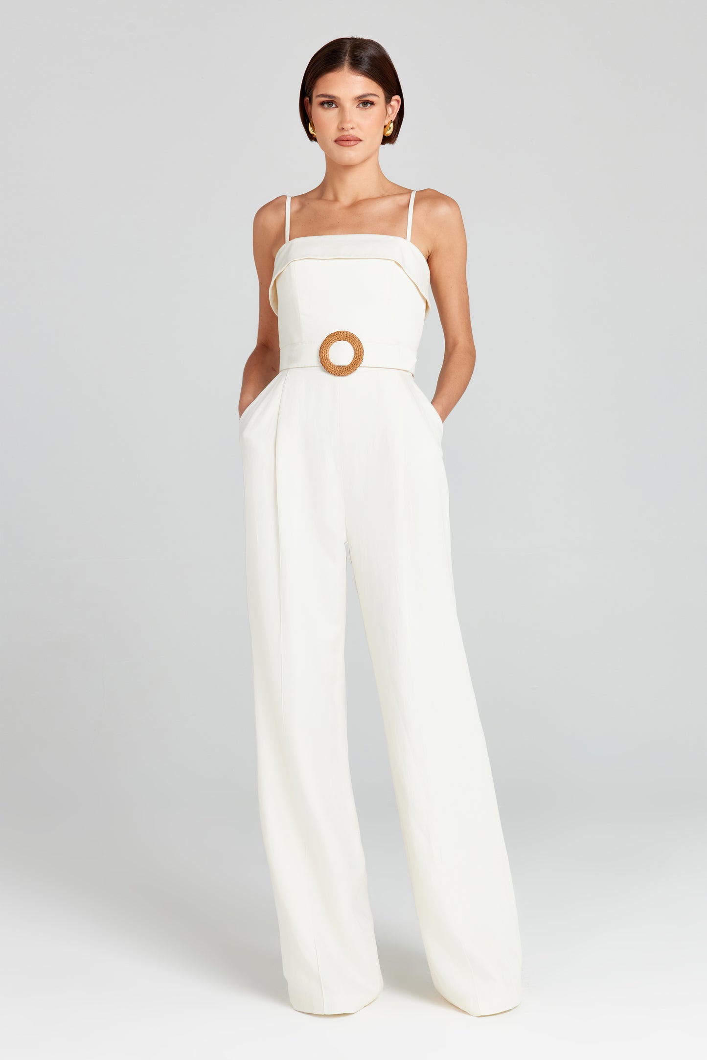 Michelle Linen Jumpsuit