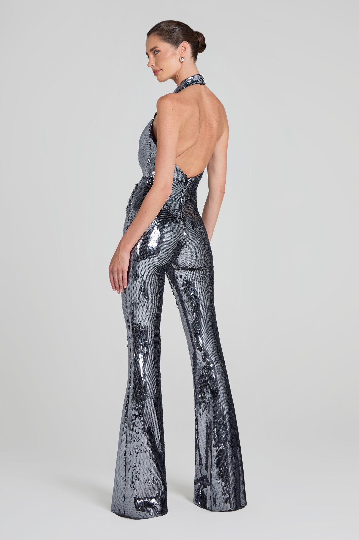 Tianna Silver Jumpsuit