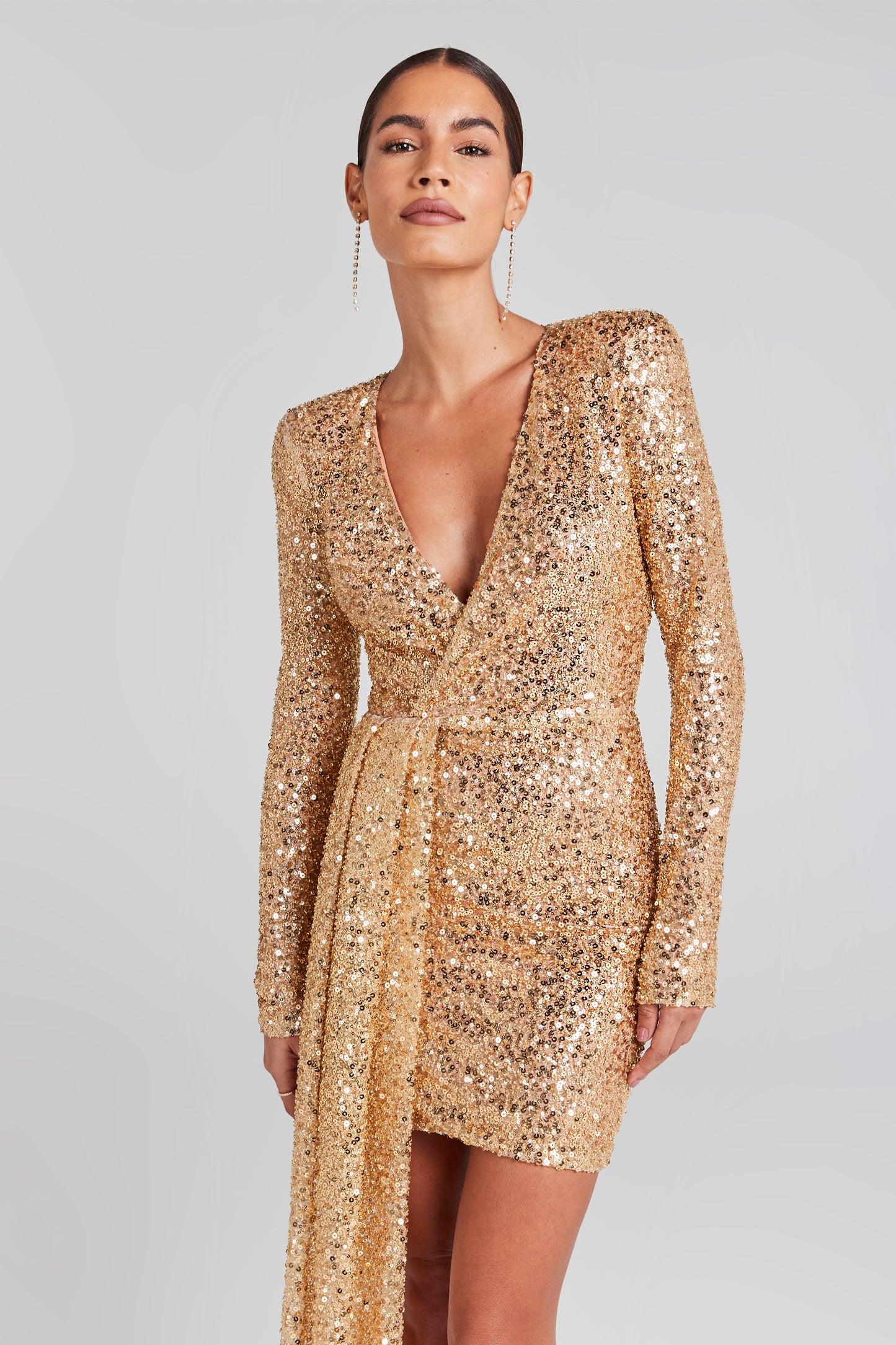 Leah Gold Dress