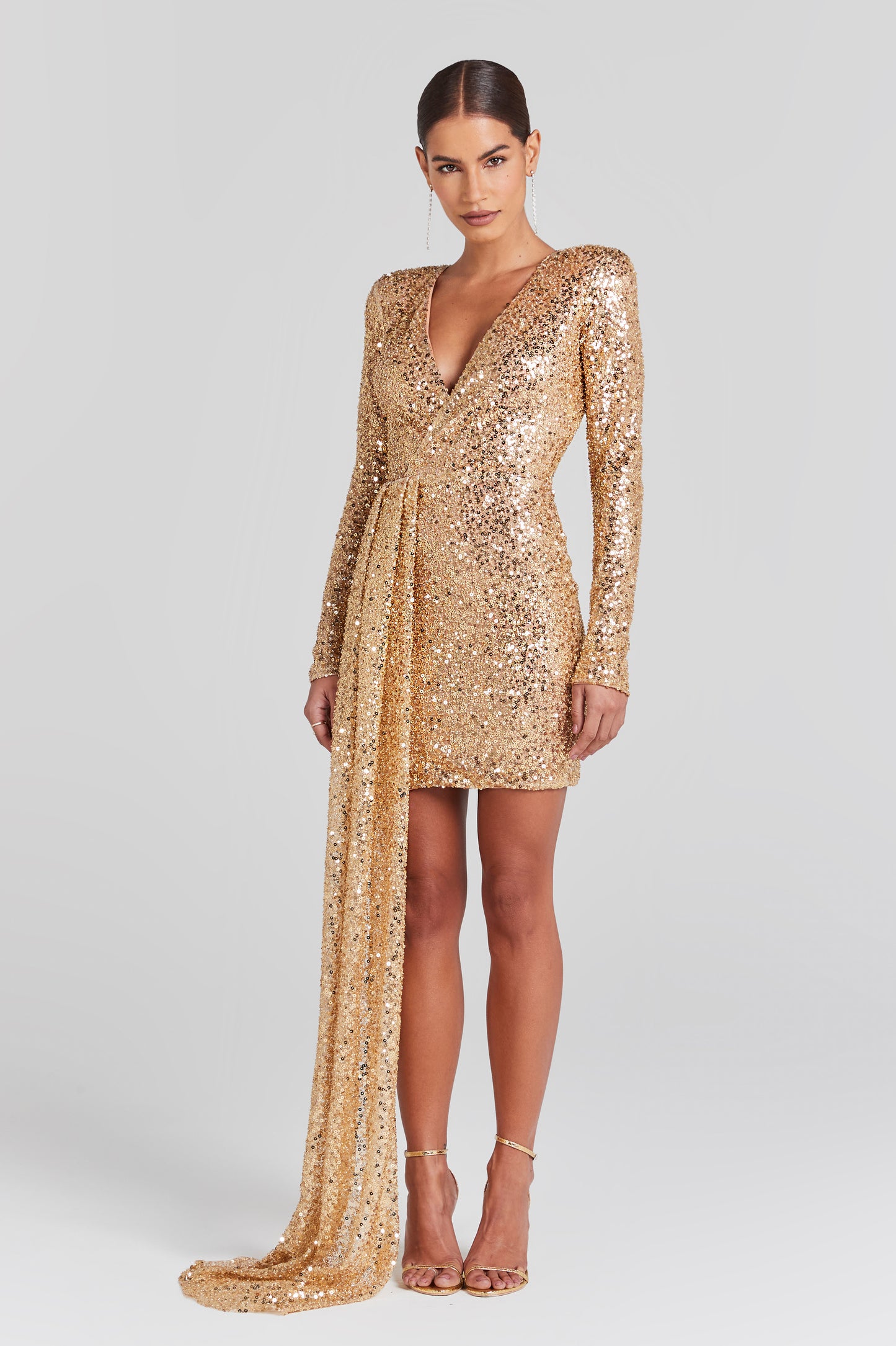 Leah Gold Dress