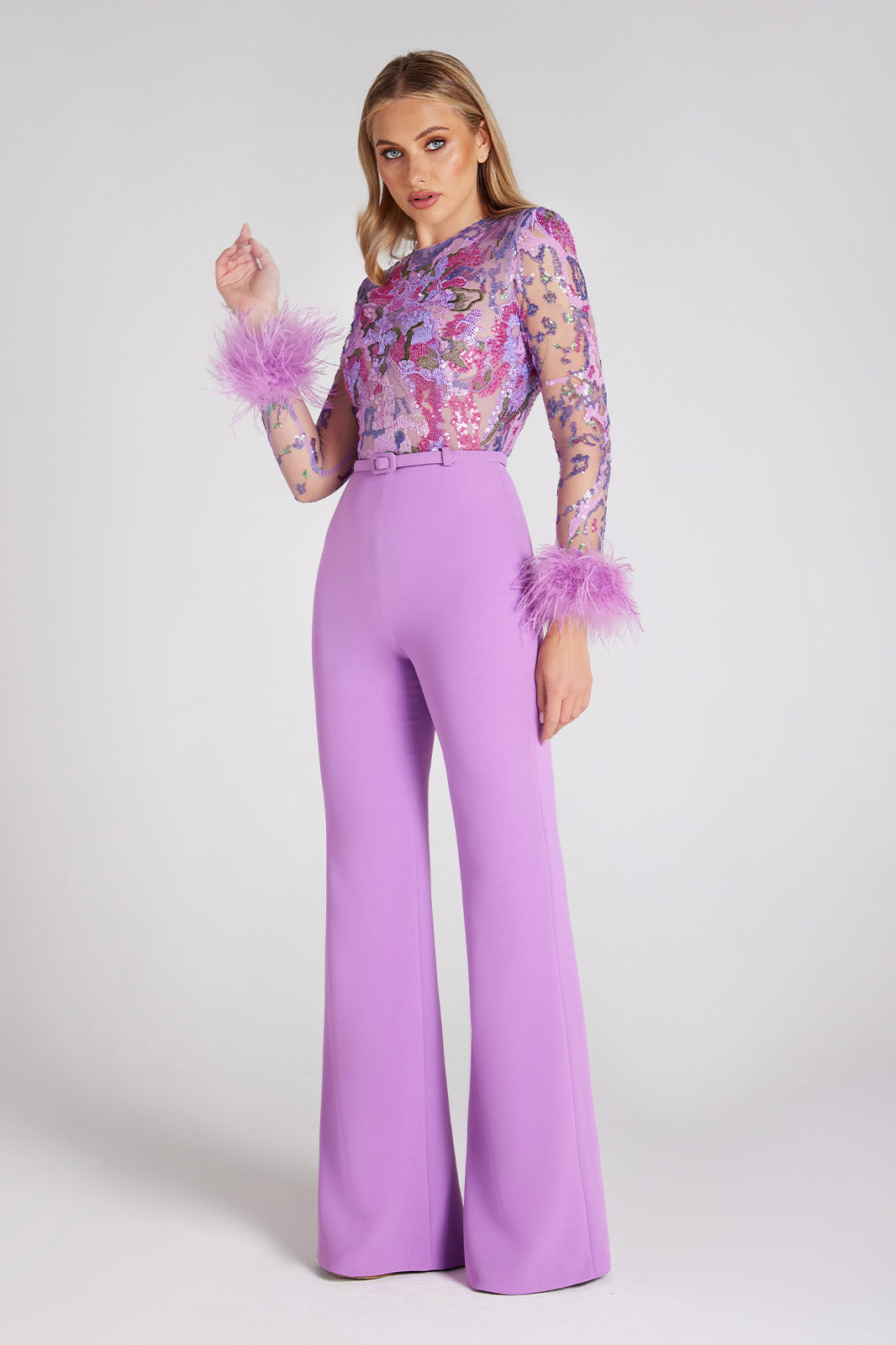 Michaela Purple Jumpsuit