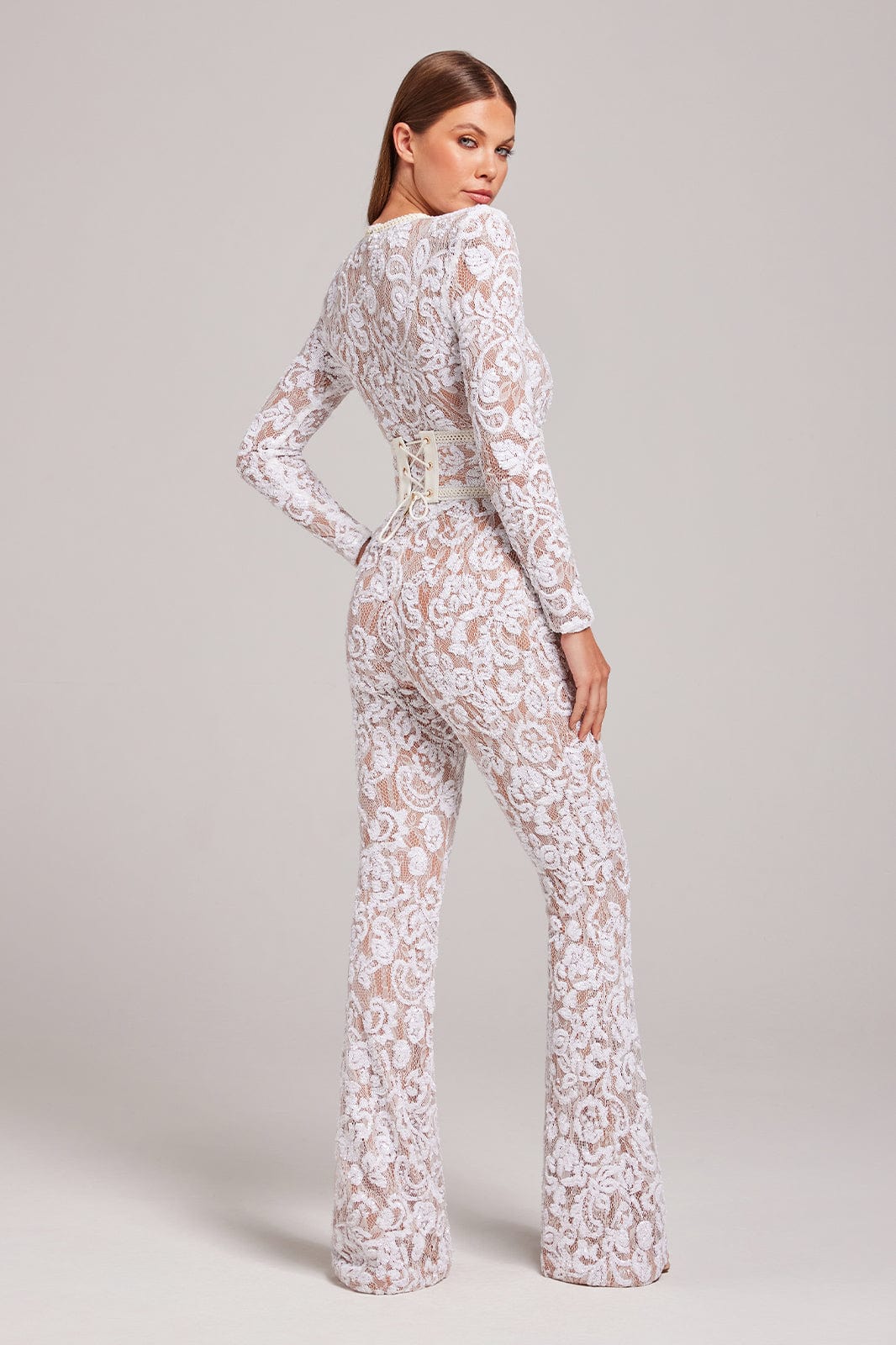 Bella White Jumpsuit